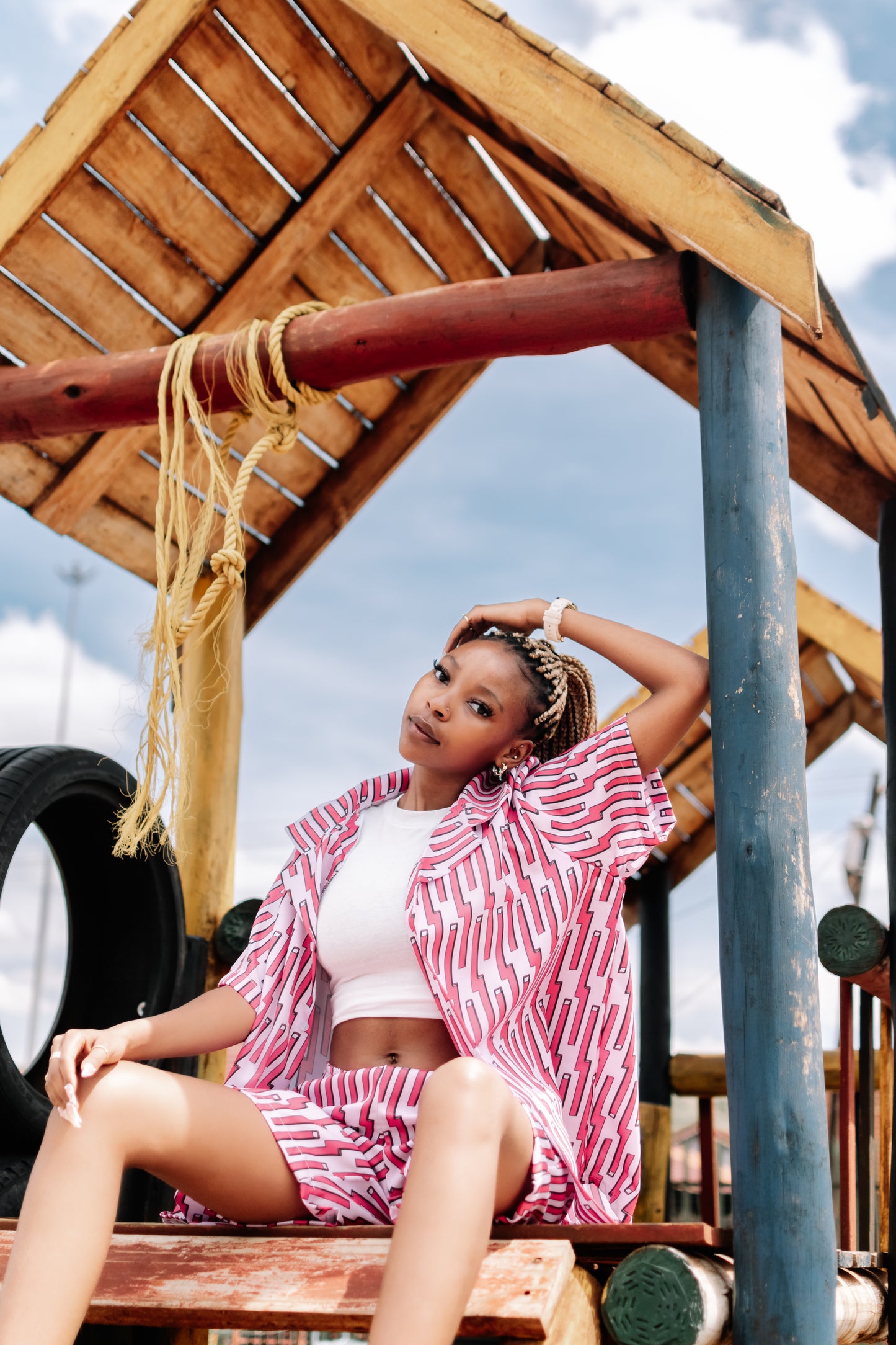 Lesuper V2 Pink Shirt