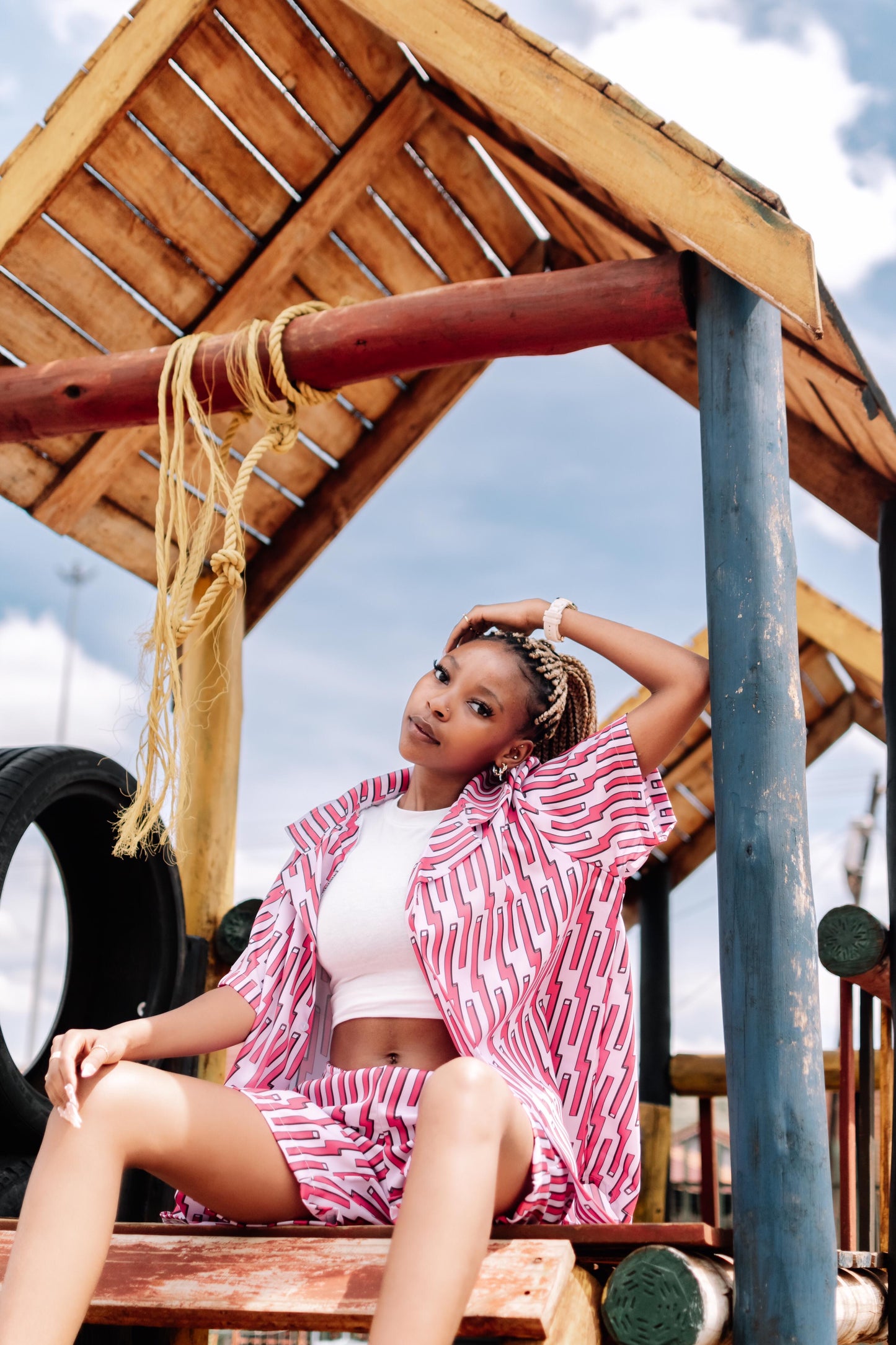 Lesuper V2 Pink Shirt