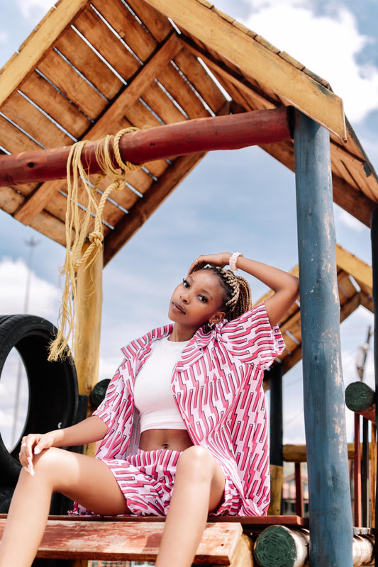 Lesuper V2 Pink Shirt
